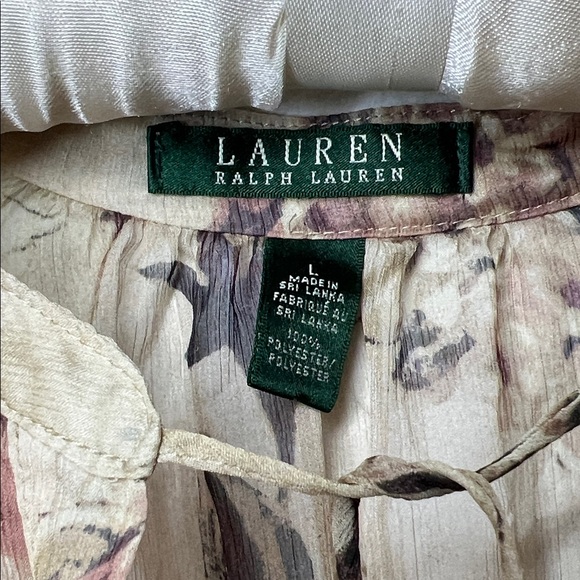 LAUREN RALPH LAUREN Tuscany Rose Flowy Blouse - Picture 2 of 9
